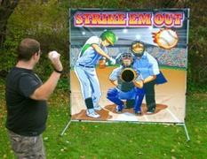 Baseball Throw Carnival Game Baseball Throw Carnival Game